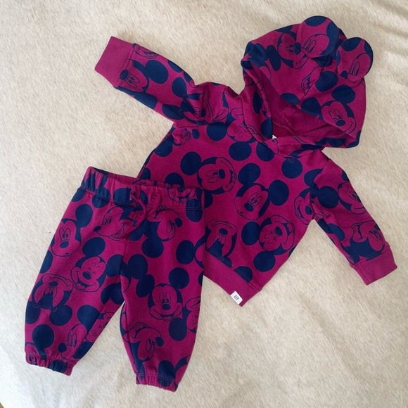 GAP Disney Mickey Mouse Matching Sweat Set - Picture 4 of 4